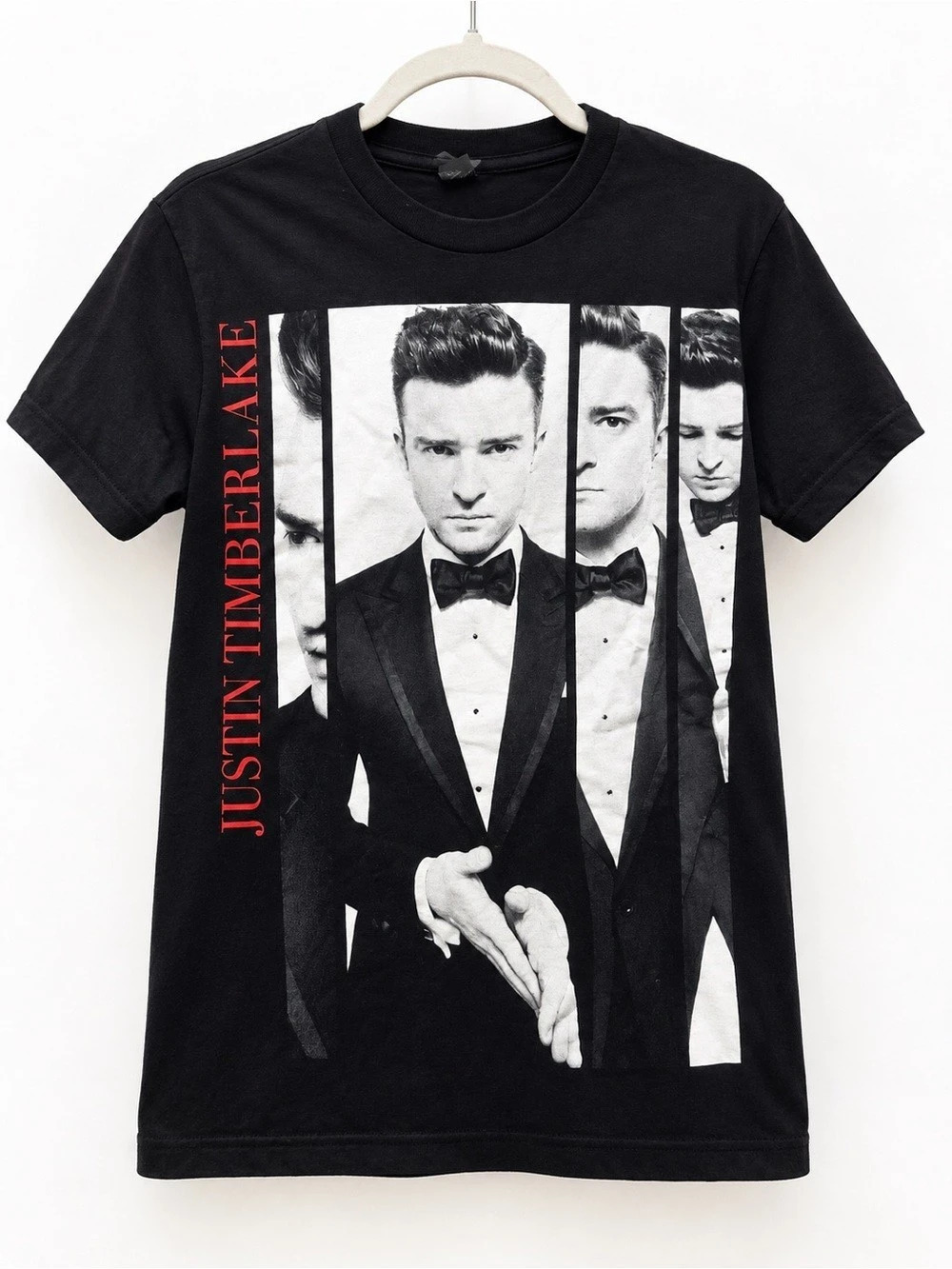 Justin Timberlake 2013/14 World Tour Concert Graphic T-Shirt Black Size Small